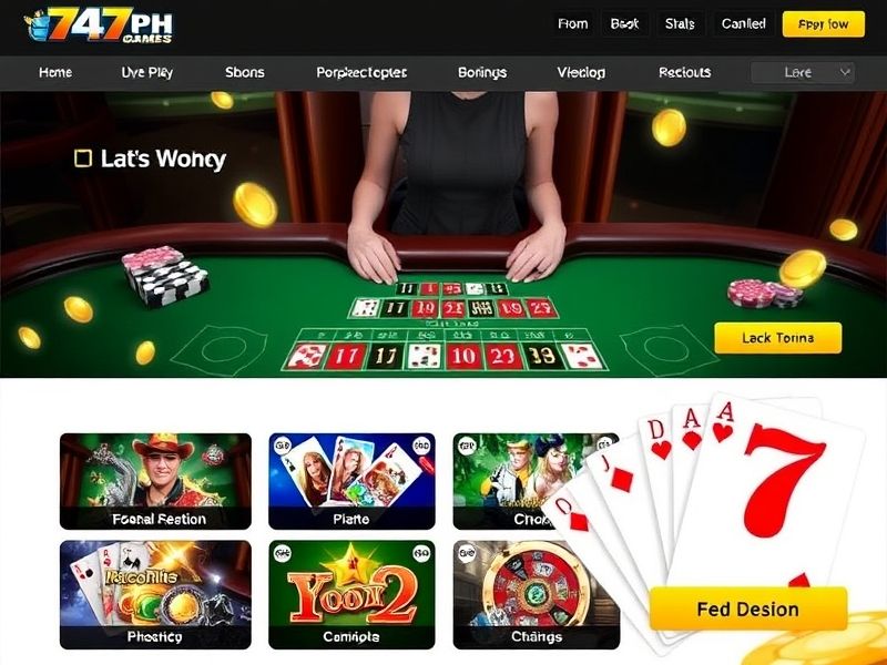 747PH live brings you the ultimate online gambling experience with real money casino games, sports betting, and live dealer action. Register today for exclusive bonuses and play at the best gambling site.